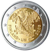 2 euro 2005 Finland, 60th Anniversary of the Establishment of the United Nations and 50th Anniversary of Finland's UN Membership