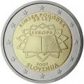 2 euro 2007 50th Anniversary of the Signature of the Treaty of Rome, Slovenia