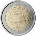 2 euro 2007 50th Anniversary of the Signature of the Treaty of Rome, Spain