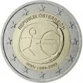 2 euro 2009 Ten years of Economic and Monetary Union, Austria 