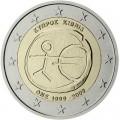 2 euro 2009 Ten years of Economic and Monetary Union, Cyprus