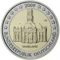 2 euro 2009 Germany, Saarland, mintmark A