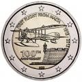 2 euro 2015 Malta, 100 years of first air travel from Malta