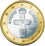 1 euro Cyprus