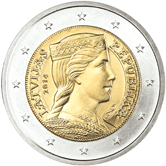 2 euro Latvia