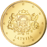 50 cents Latvia