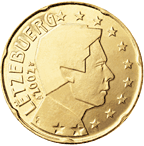 20 cents Luxembourg