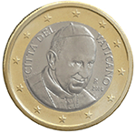 1 euro Vatican City