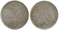 5 rubles 1918 Armavir, white metal 